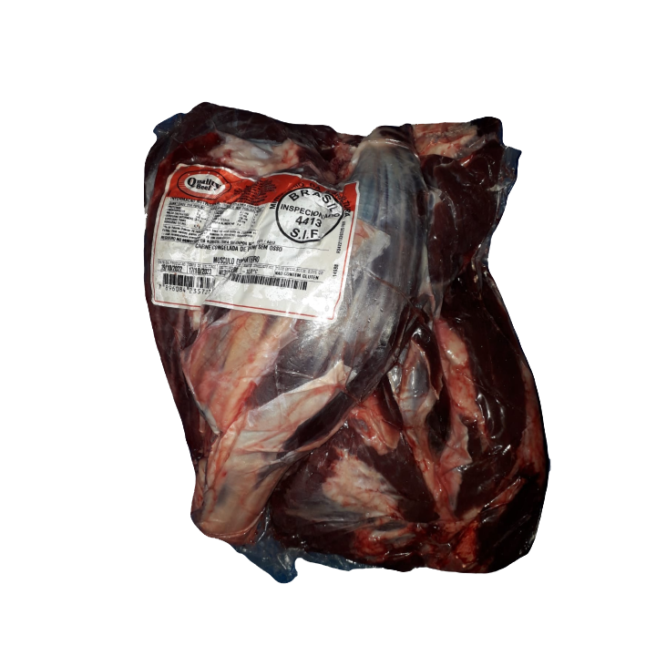 Musculo Dianteiro Bovino Cong Cx24-28kg - Quality Beef
